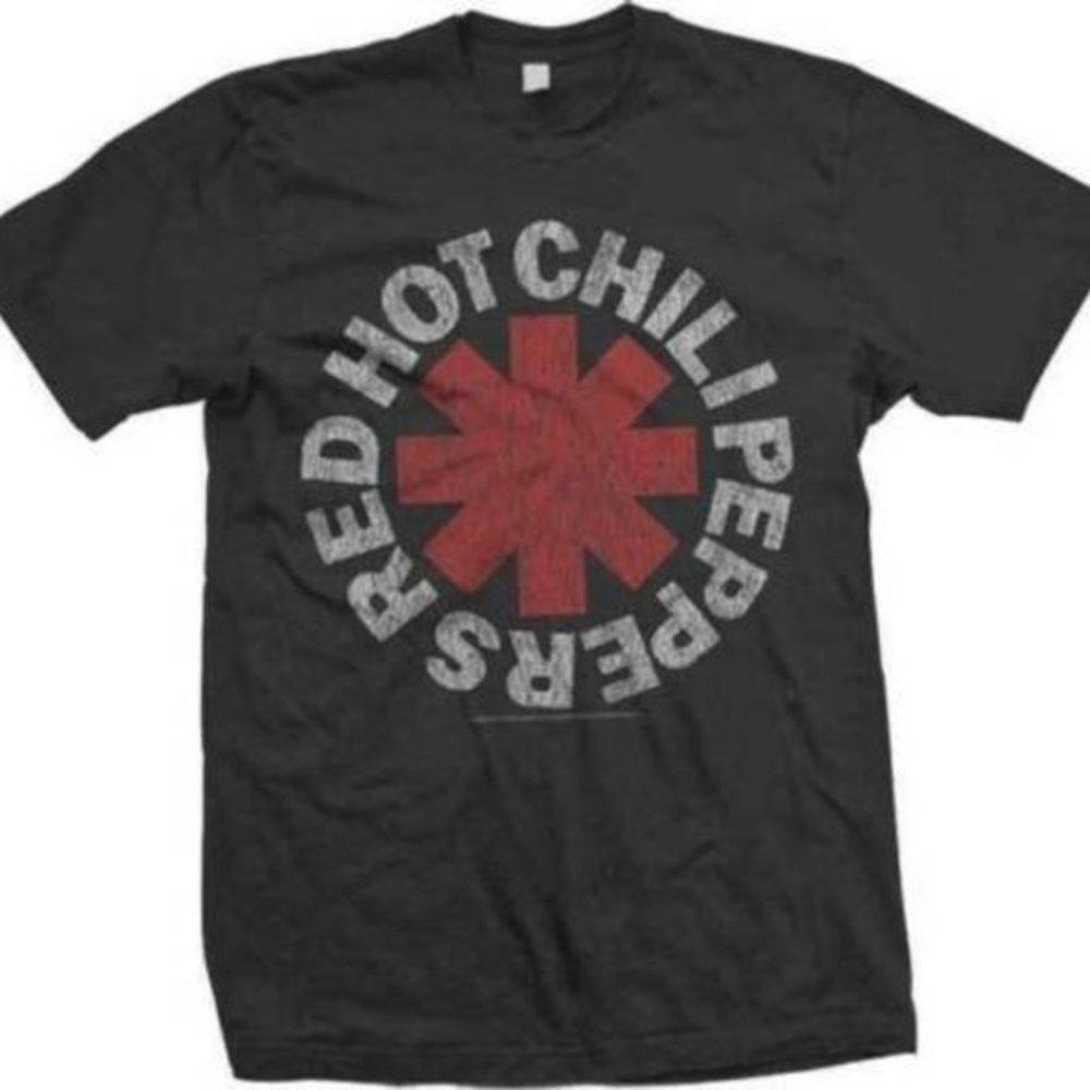 Red Hot Chili Peppers Retro Style Music Band Fan T-Shirt 1